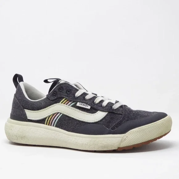 Vans Womens Ultrarange Exo SE Denim Rainbow Lace Up Sneakers Size 7.5 Blue - Picture 1 of 9